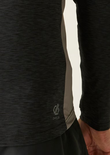 Dare2b Black Marl Power Up III Reflective Jersey