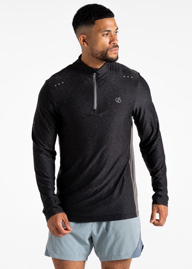 Dare2b Black Marl Power Up III Reflective Jersey