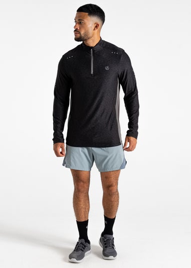 Dare2b Black Marl Power Up III Reflective Jersey