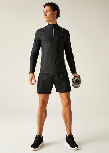 Dare2b Black Marl Power Up III Reflective Jersey