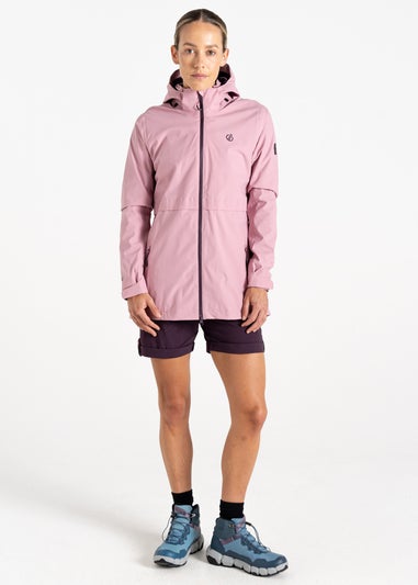 Dare2b Dusty Pink Switch Up II Waterproof Ared Jacket