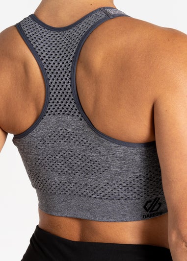 Dare2b Graphite Grey Don’t Sweat It II Quick Dry Bra