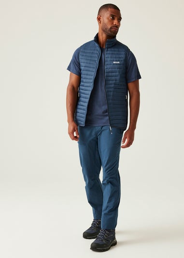 Regatta Midnight Blue Andreson Water Repellent Extol Stretch Hybrid Bodywarmer