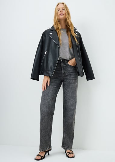 Silver Longline Top