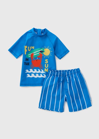 Boys Blue Crab Swim Set (1-7yrs)