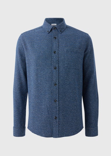 Blue Waffle Shirt