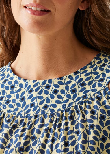 Regatta Jasmine Flower Blue Orla Kiely Summer II Dress