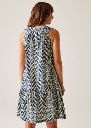 Regatta Jasmine Flower Blue Orla Kiely Summer II Dress