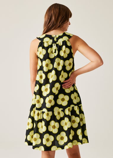 Regatta Spinning Flower Black Orla Kiely Summer II Dress
