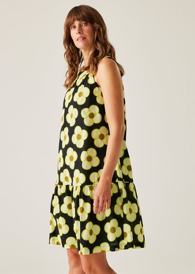 Regatta Spinning Flower Black Orla Kiely Summer II Dress
