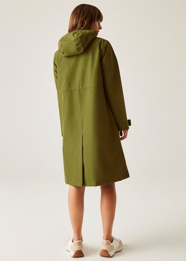 Regatta Forest Green Jasmine Orla Kiely II Waterproof Breathable Isotex Mac Jacket