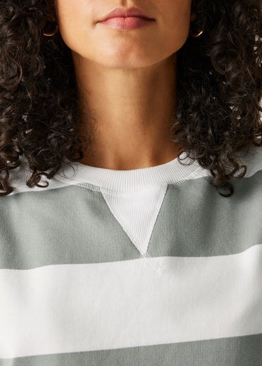 Regatta Olive Stripe Avika II Jumper
