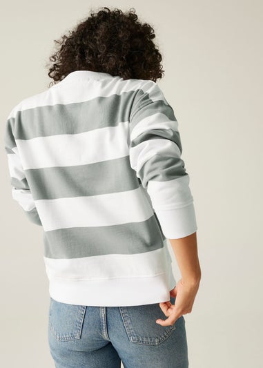 Regatta Olive Stripe Avika II Jumper