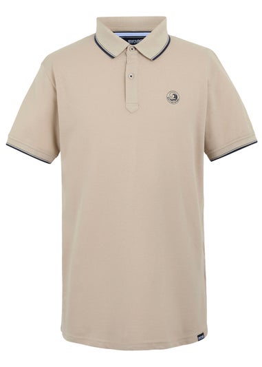 Regatta Ecru Tipping Tadeo II Polo Shirt
