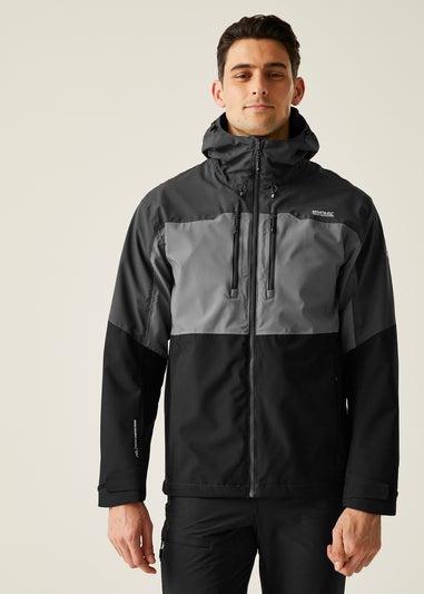Regatta Grey/Black Maland II Waterproof Breathable Isotex Stretch Jacket