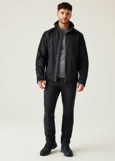 Regatta Black Oakhowe Waterproof Breathable Isotex Jacket
