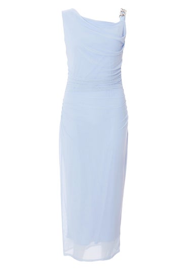 Quiz Blue Midaxi Dress