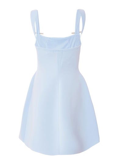 Quiz Blue A Line Mini Dress