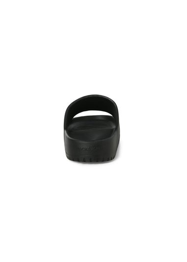 Jack & Jones Black Ripple Moulded Slider