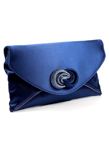 Lunar Ripley Navy Satin Bag