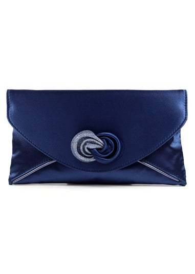 Lunar Ripley Navy Satin Bag