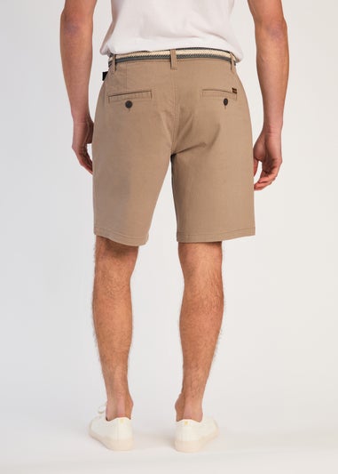 Tokyo Laundry Stone Cotton Chino Short With Belt