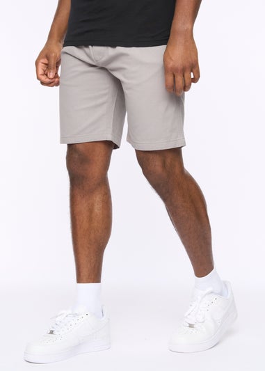 Crosshatch Grey Blansmoore Elastic Waist Shorts