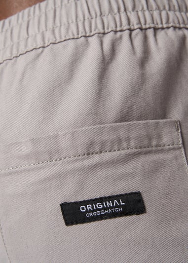 Crosshatch Grey Blansmoore Elastic Waist Shorts