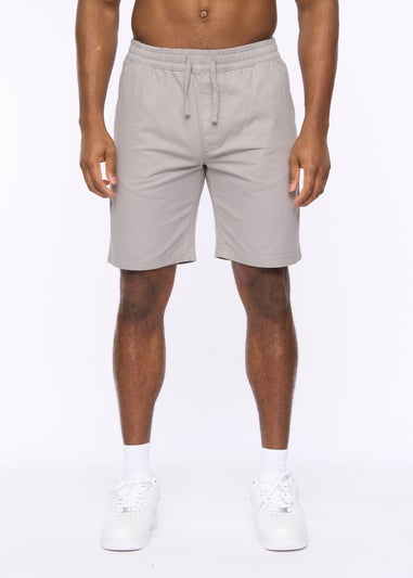 Crosshatch Grey Blansmoore Elastic Waist Shorts