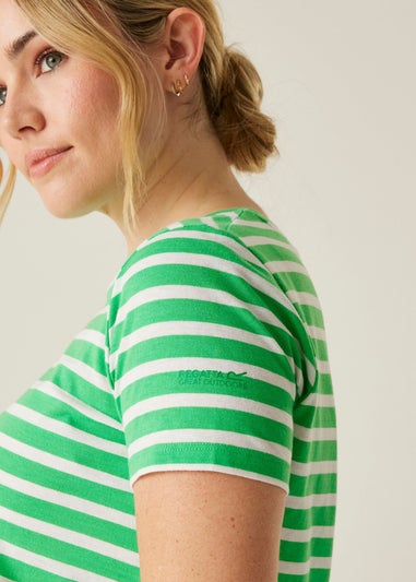 Regatta Lime Stripe Bayletta Tee
