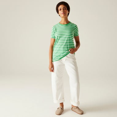 Regatta Lime Stripe Bayletta Tee