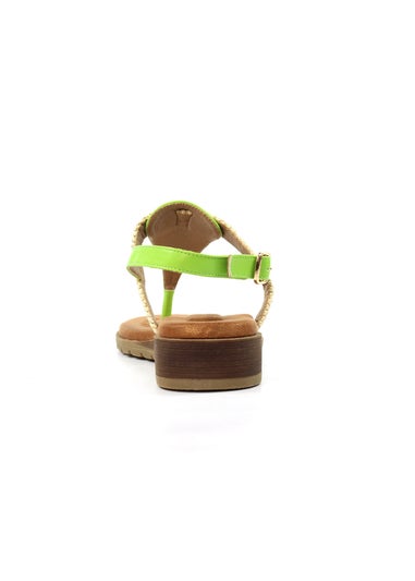 Lunar Lime Green Rimini Sandal