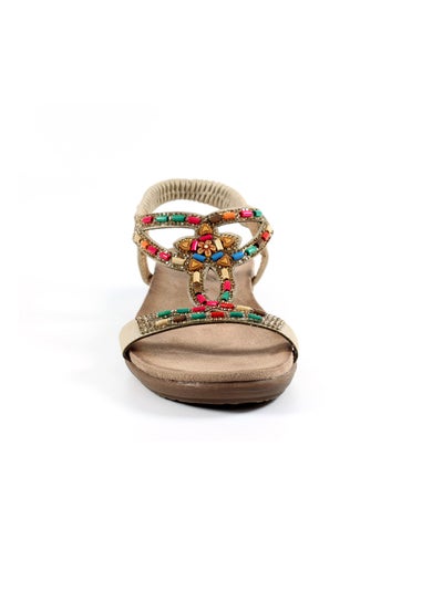 Lunar Beige Mariella Sandal