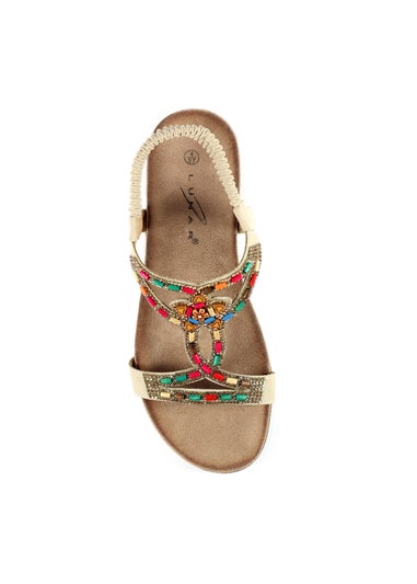 Lunar Beige Mariella Sandal
