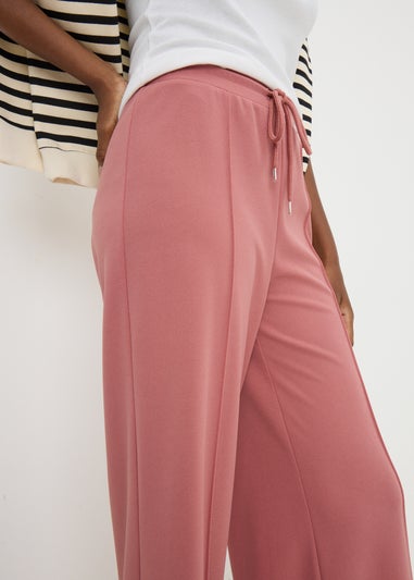 Pink Seam Detail Trousers