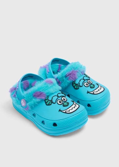 Monster Inc Boys Blue Sulley Clogs (Younger 4-Older 13)