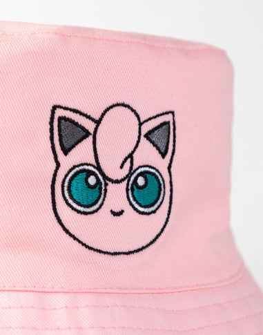 Pokemon Pink Jigglypuff Character Bucket Hat