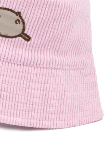 Pusheen Pink Ripped Embroidered Bucket Hat