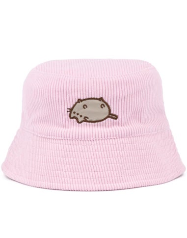 Pusheen Pink Ripped Embroidered Bucket Hat