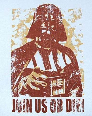 Star Wars Blue Darth Vader T Shirt