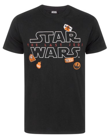 Star Wars Black Badges T Shirt