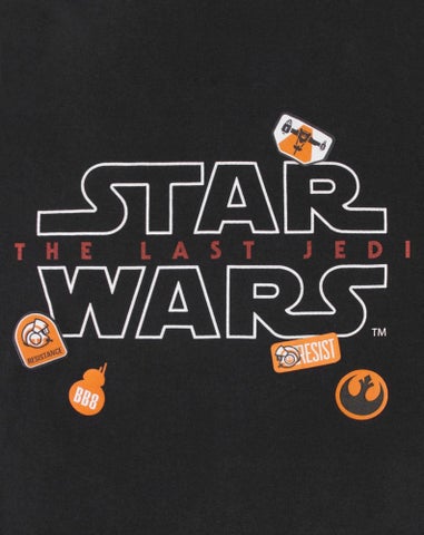 Star Wars Black Badges T Shirt