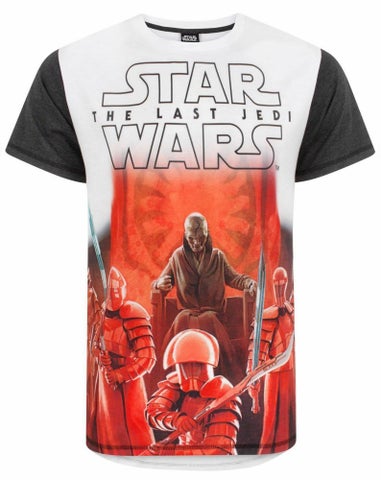 Star Wars White The Last Jedi First Order T Shirt