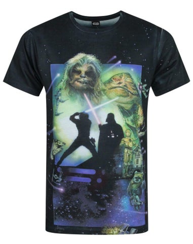 Star Wars White Return Of The Jedi T Shirt