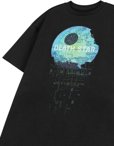 Star Wars Black Death Star T Shirt