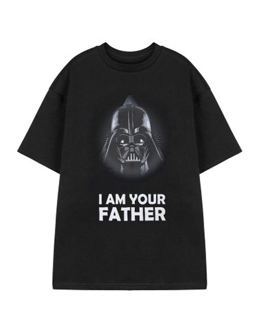 Star Wars Maglietta Ufficiale Uomo – Darth Vader 'I'm Your Father' – Colore Nero, Cotone