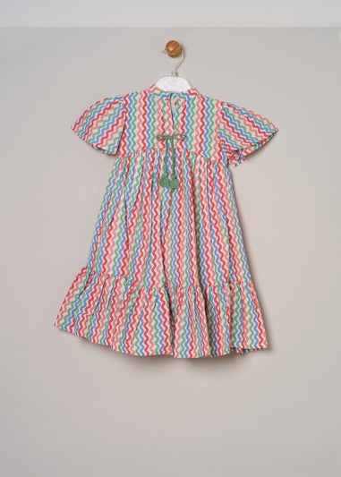 Miss Pink Printed Boho Summer Dress (2-7yrs)