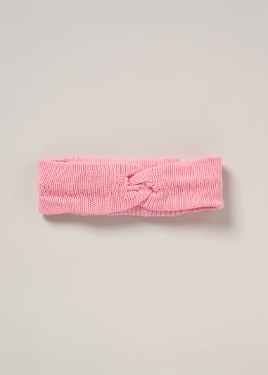 Miss Pink True Knit Top Shorts & Headband Outfit Set (2-7yrs)