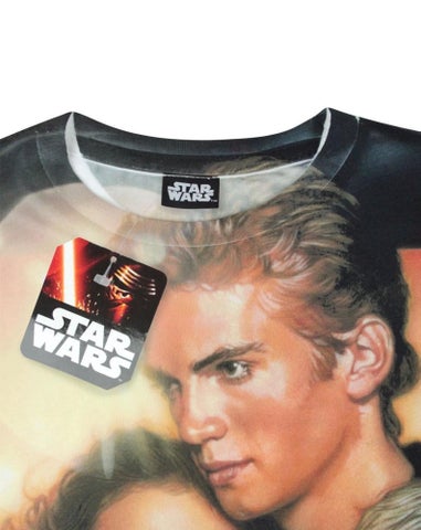 Star Wars Kids White Attack Of The Clones T Shirt (3-12 Years)