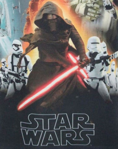 Star Wars Kids White Villains T Shirt (3-12 Years)